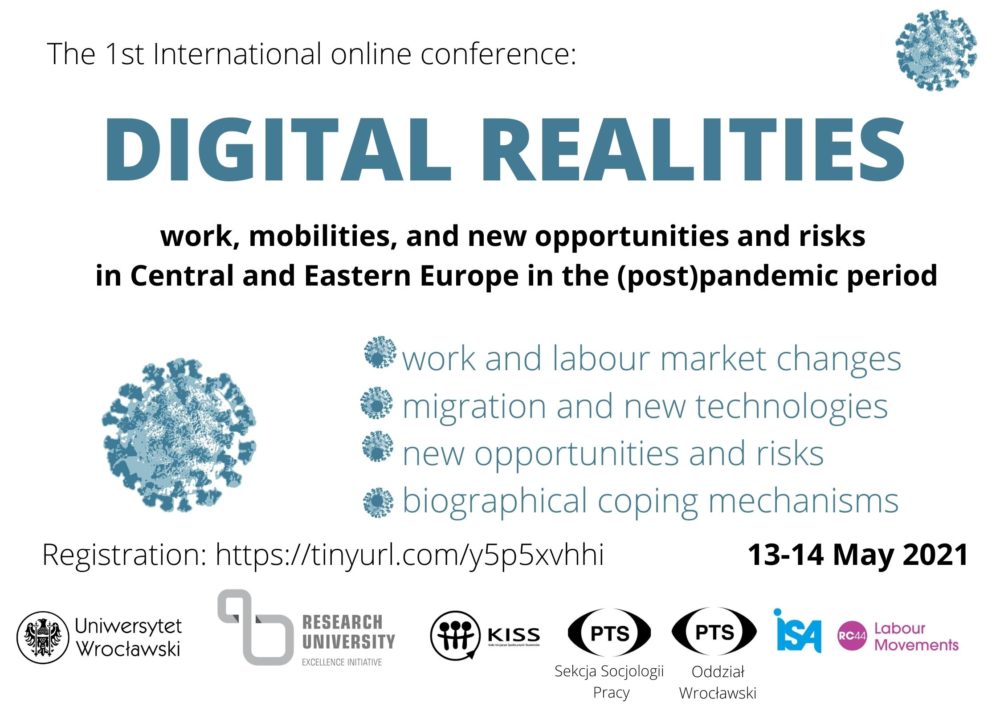 KONFERENCJA „DIGITAL REALITIES” - plakat