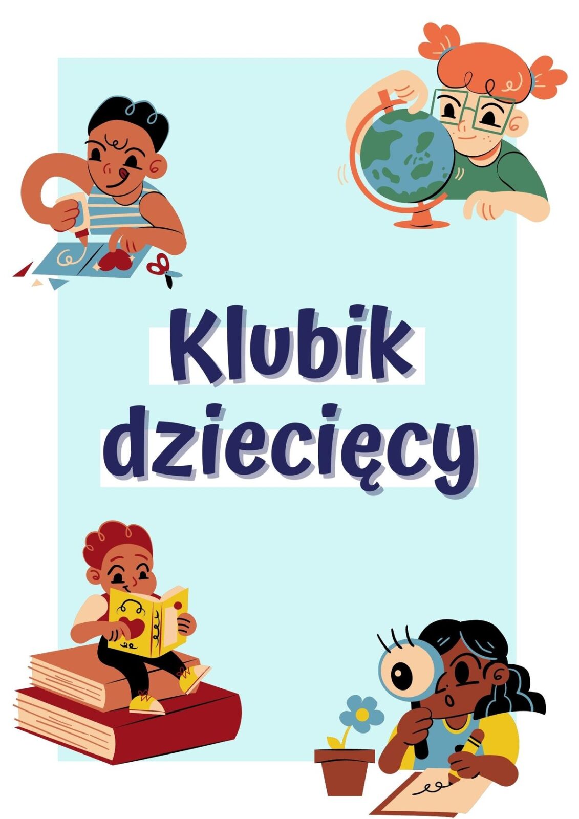 Plakat klubiku dziecięcego