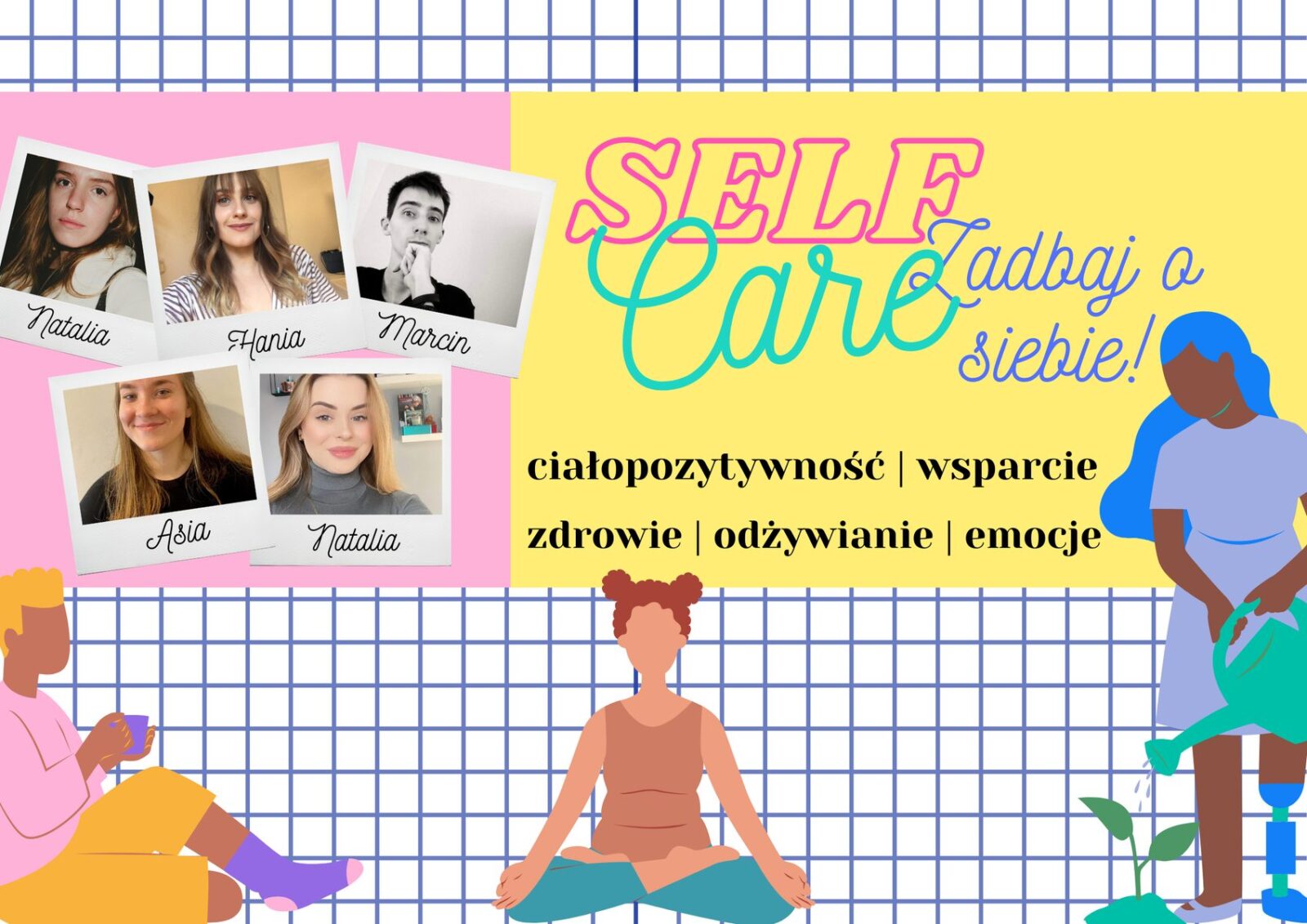 Plakat projektu pomóż sobie