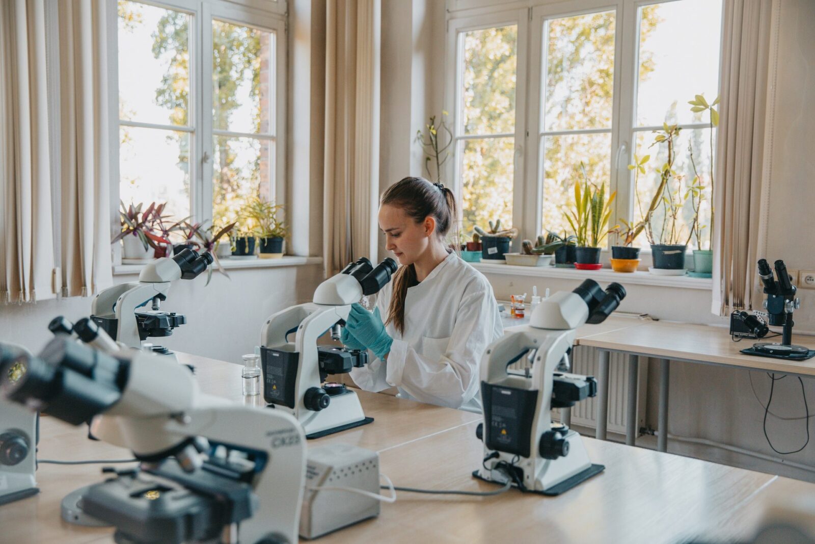 Studentka biologii