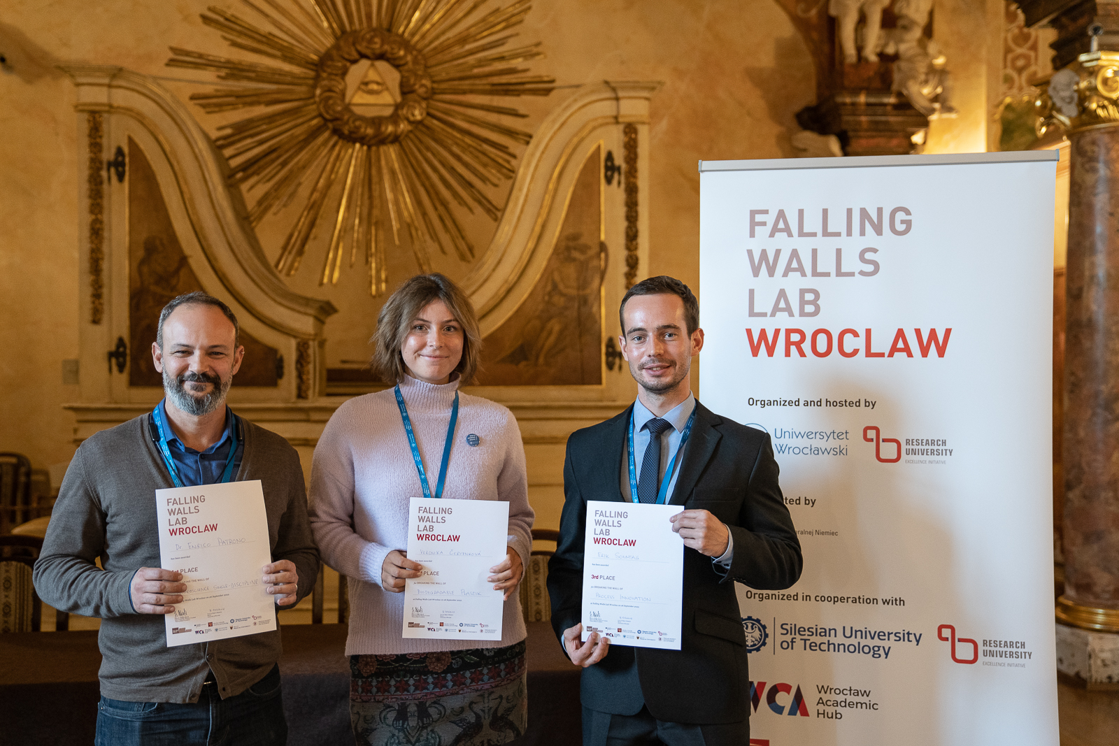 Zwycięzcy Falling Walls Lab