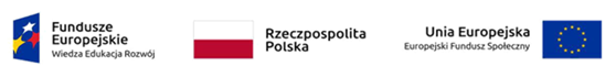 Logotyp programu Fundusz Edukacja Wiedza rozwój