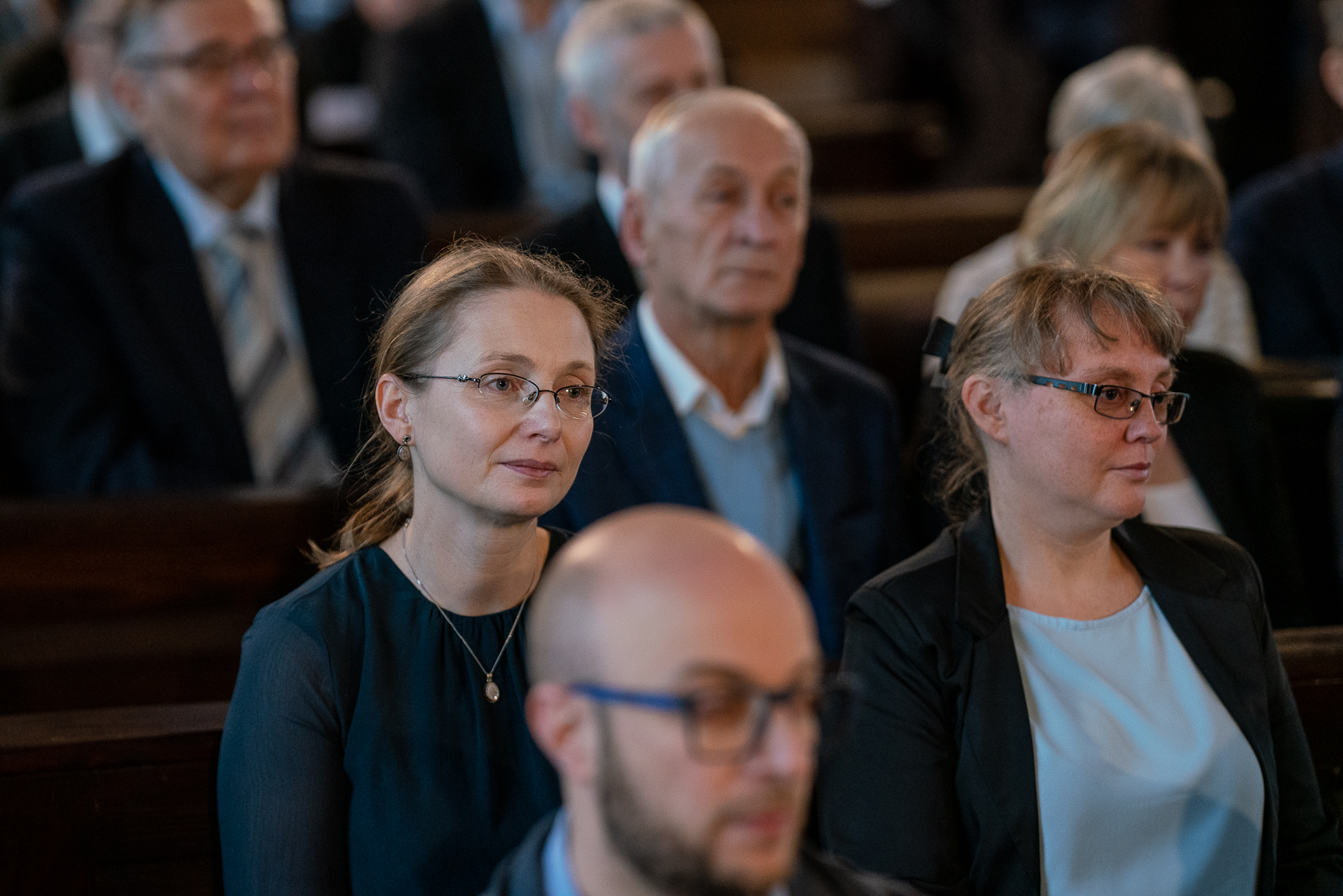 grupa ludzi, Aula Leopoldyńska