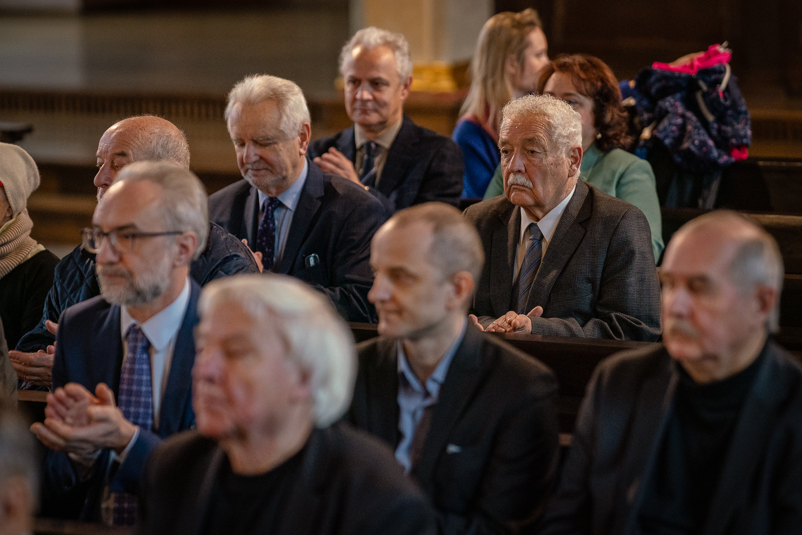 grupa ludzi, Aula Leopoldyńska