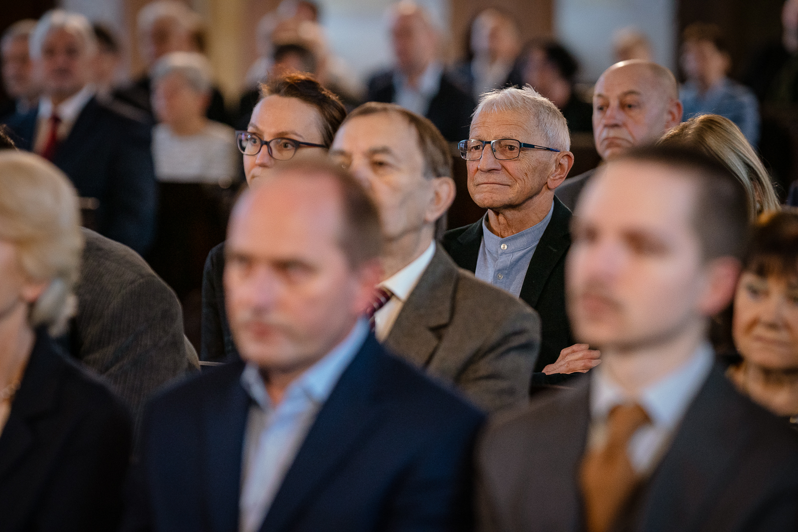 grupa ludzi, Aula Leopoldyńska