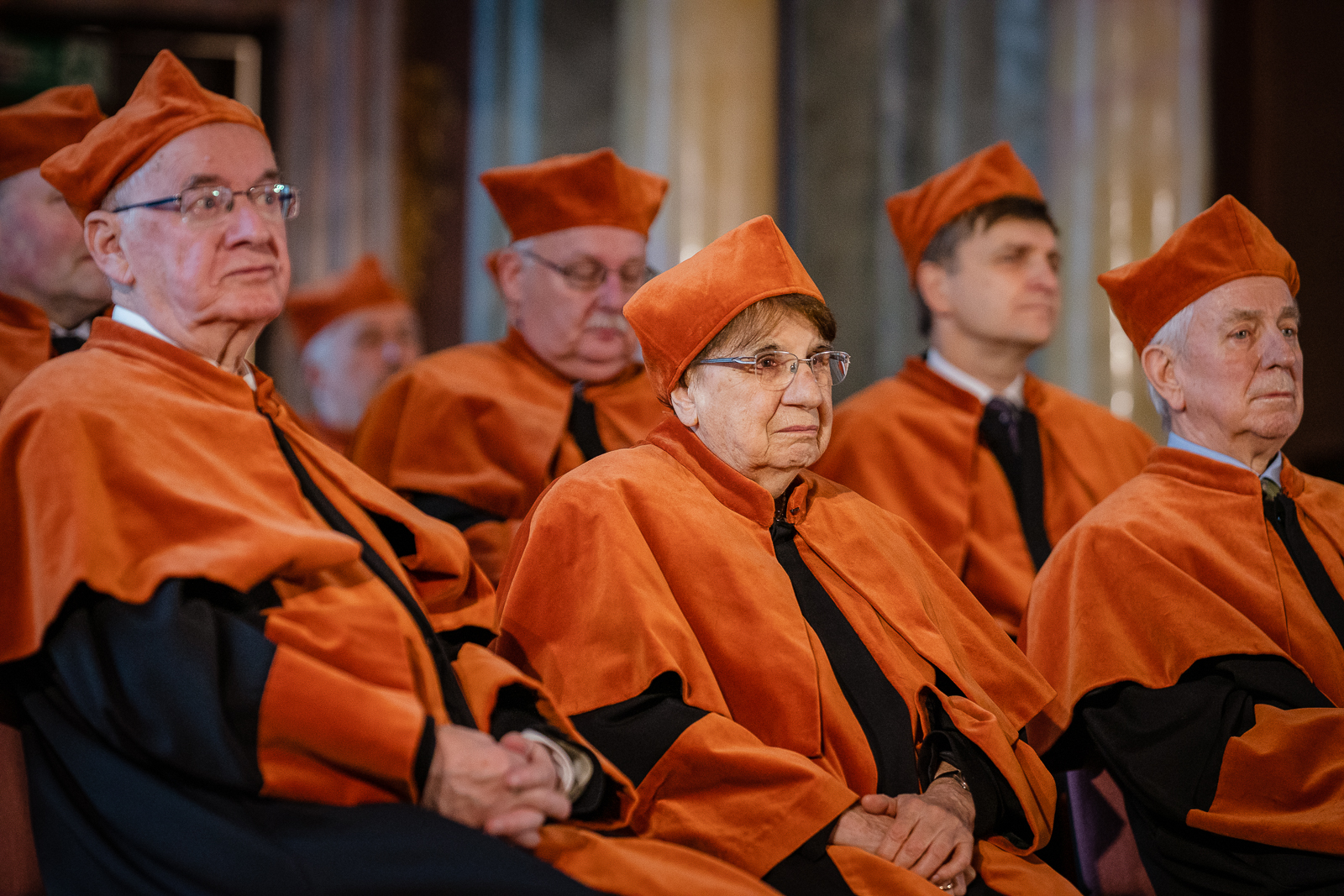 grupa ludzi, Aula Leopoldyńska