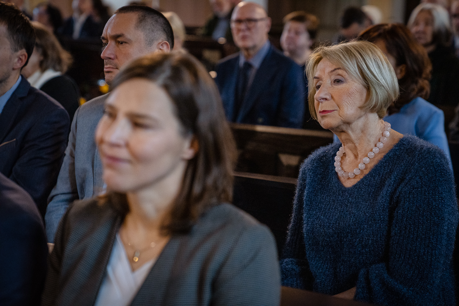 grupa ludzi, Aula Leopoldyńska
