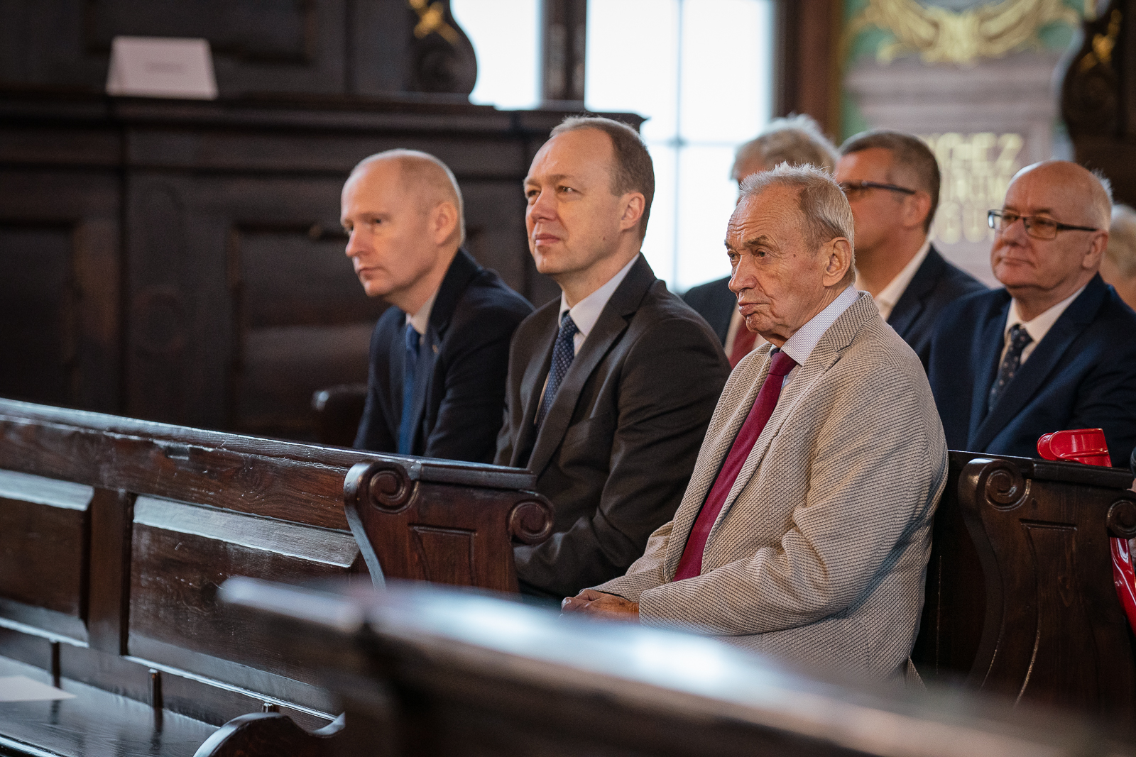 grupa ludzi, Aula Leopoldyńska