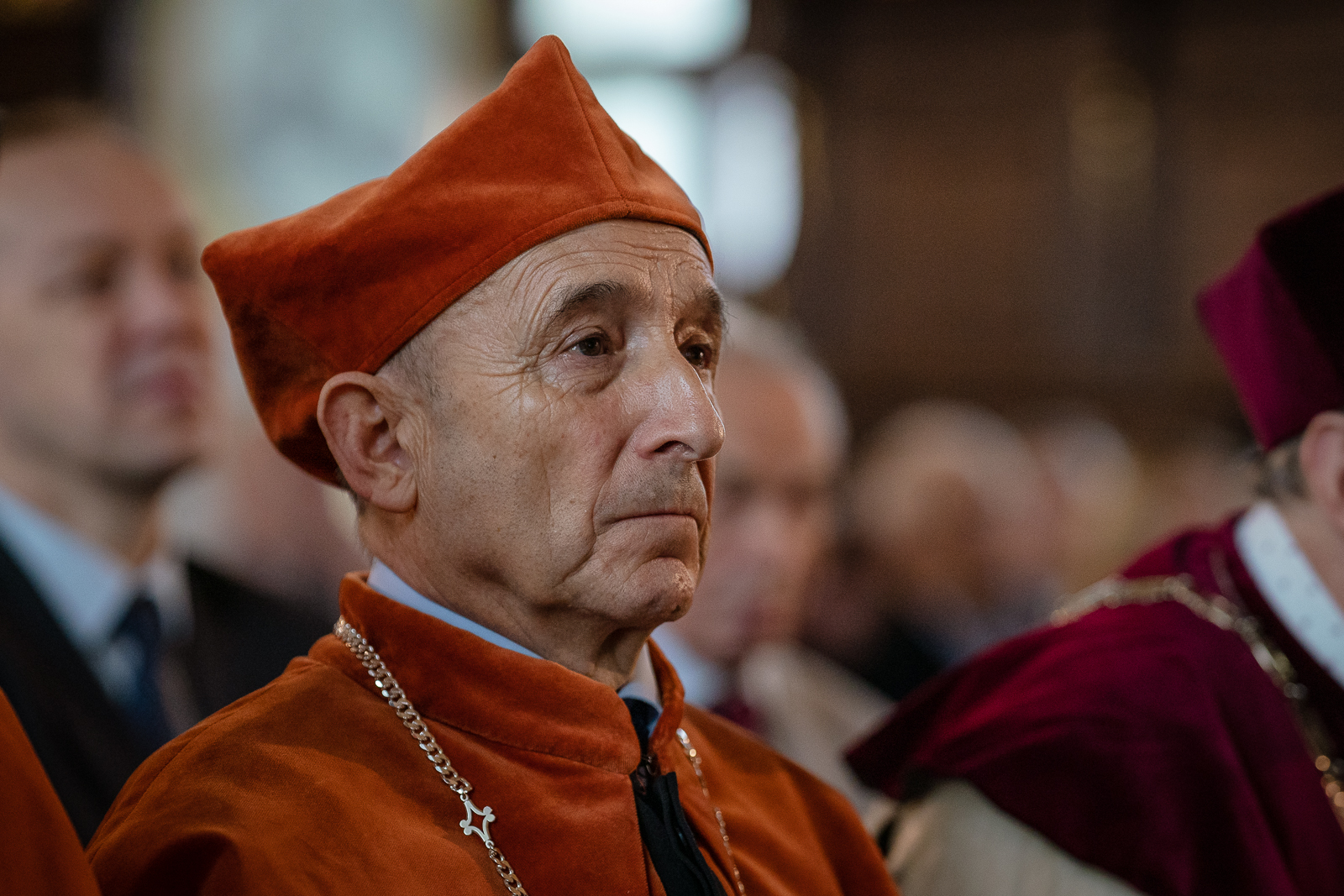 grupa ludzi, Aula Leopoldyńska