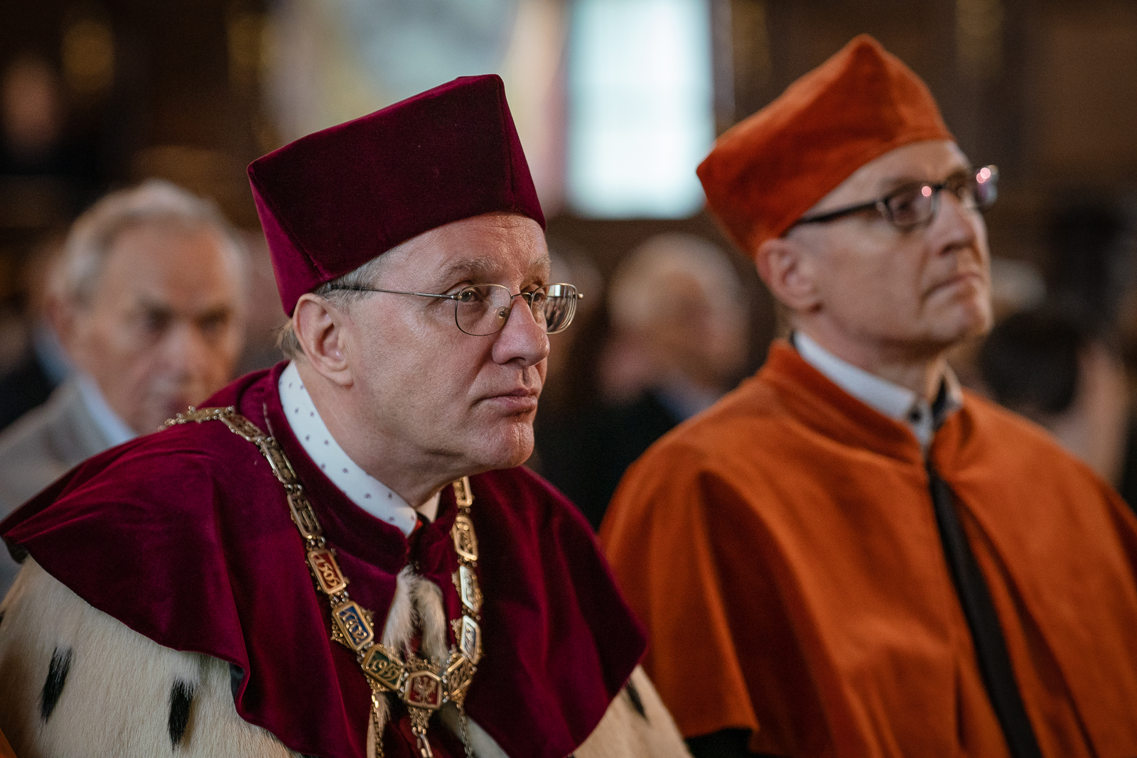 grupa ludzi, Aula Leopoldyńska