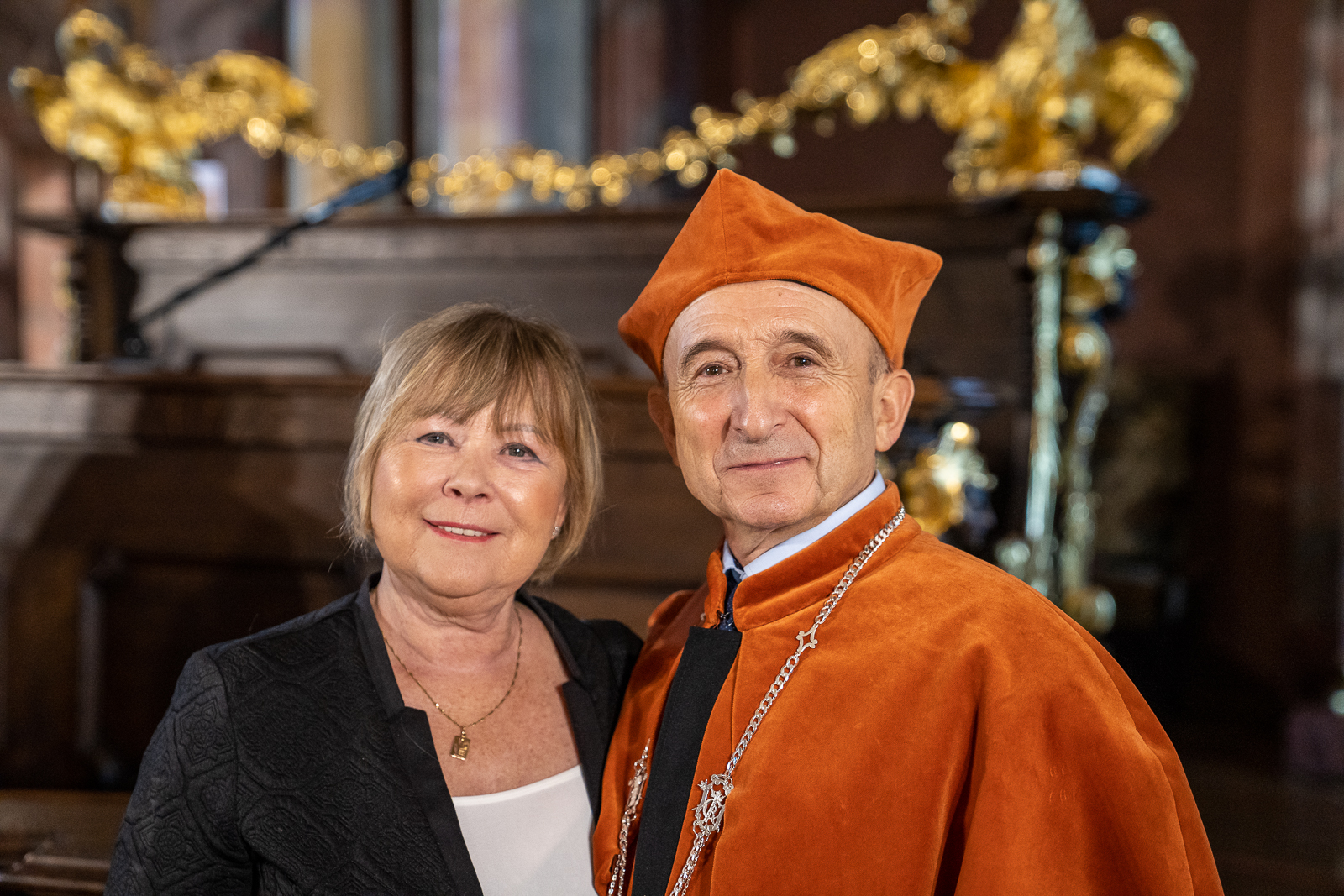 grupa ludzi, Aula Leopoldyńska