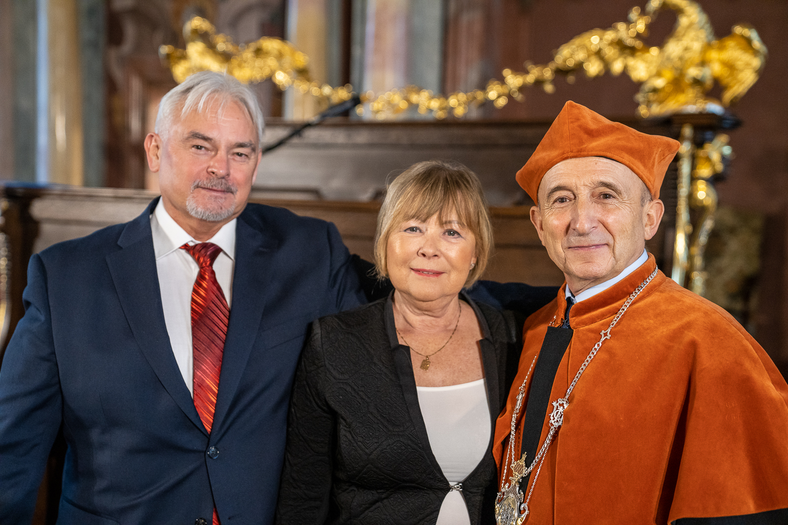 grupa ludzi, Aula Leopoldyńska