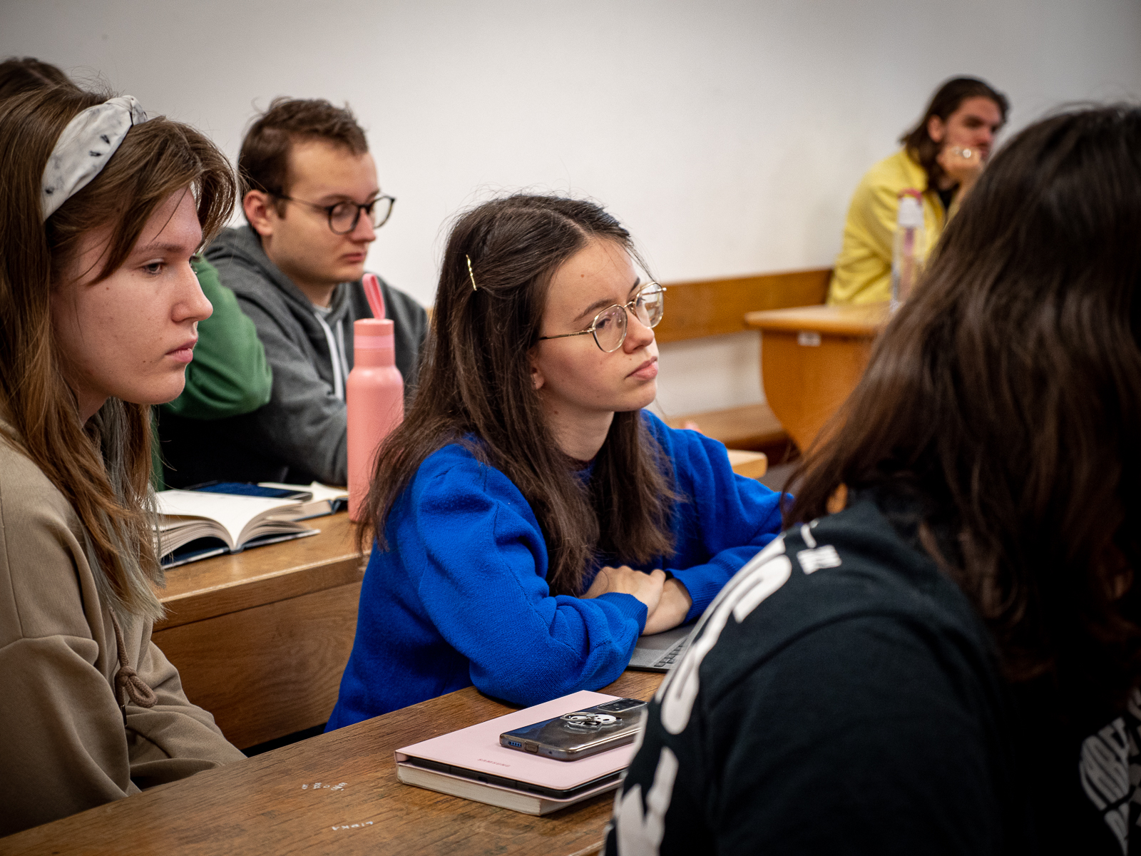 studenci podczas wykładu