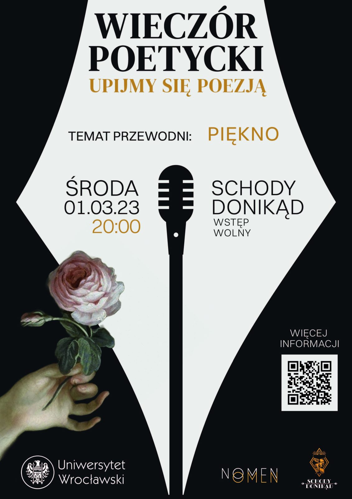 nomen omen piękno plakat