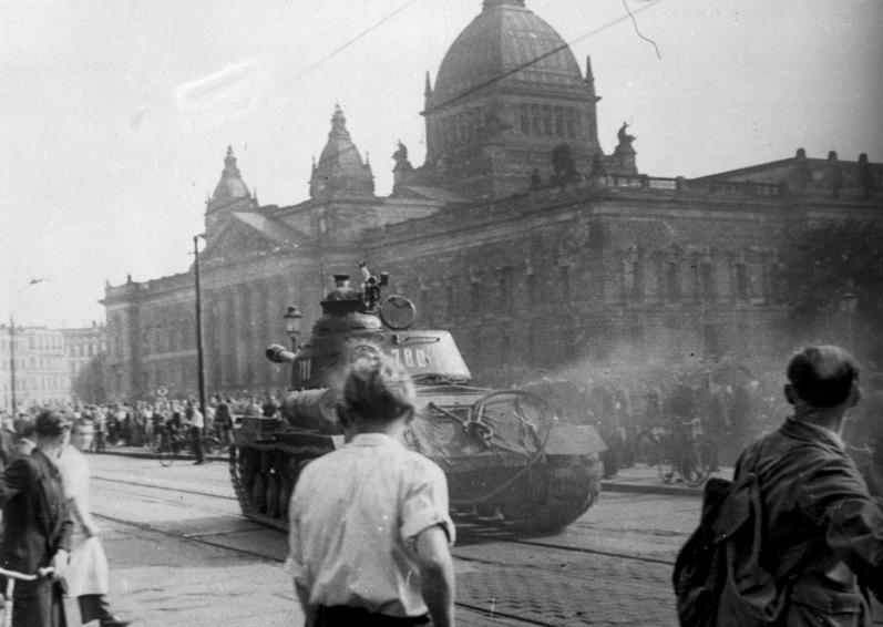 czarno-białe zdjęcie Reichsgericht w Lipsku