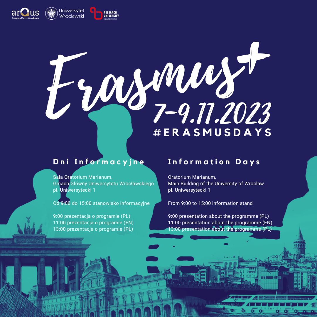 Plakat Erasmus + Days