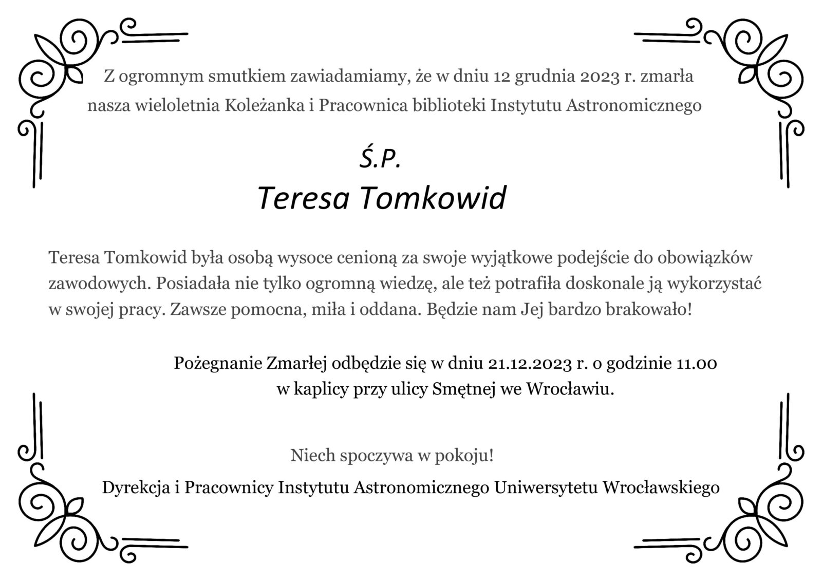 Nekrolog