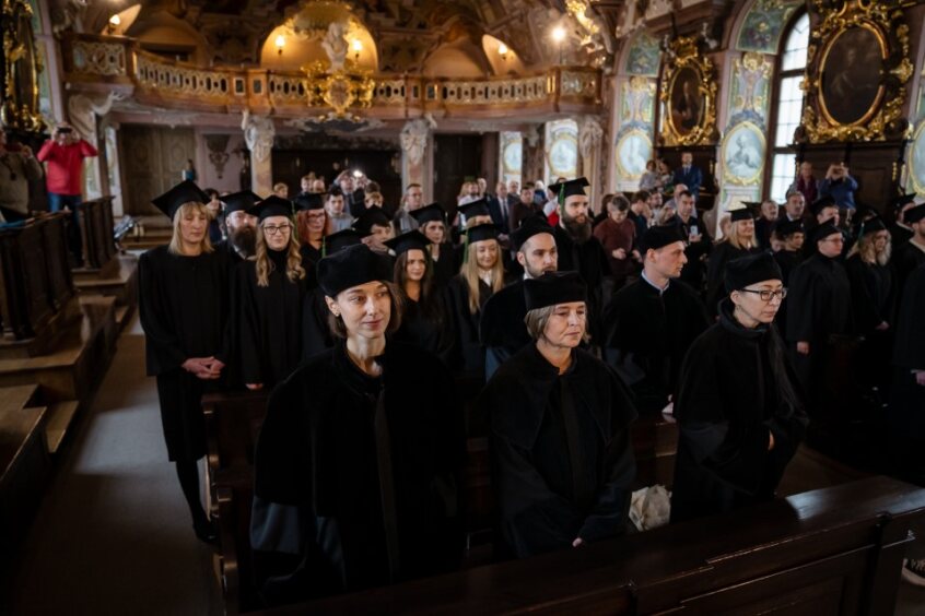 Rozdanie dyplomów WNB