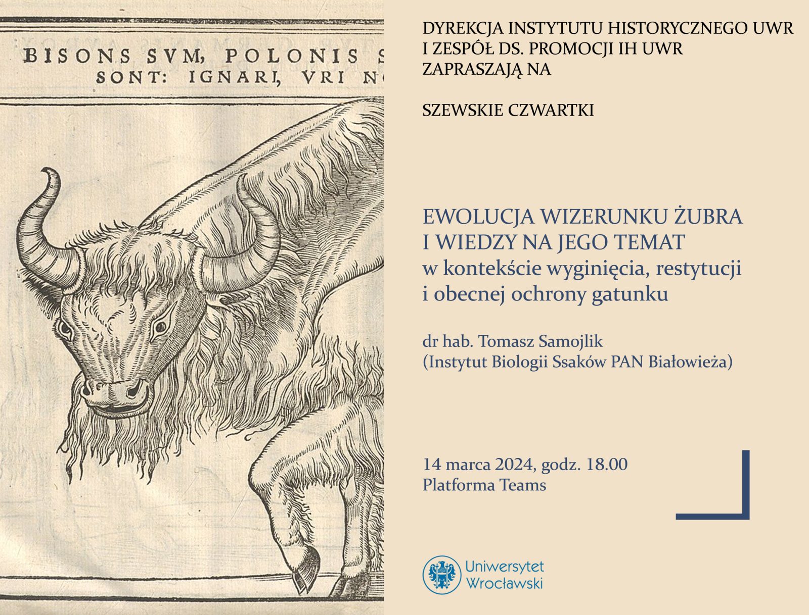 żubr białowieża