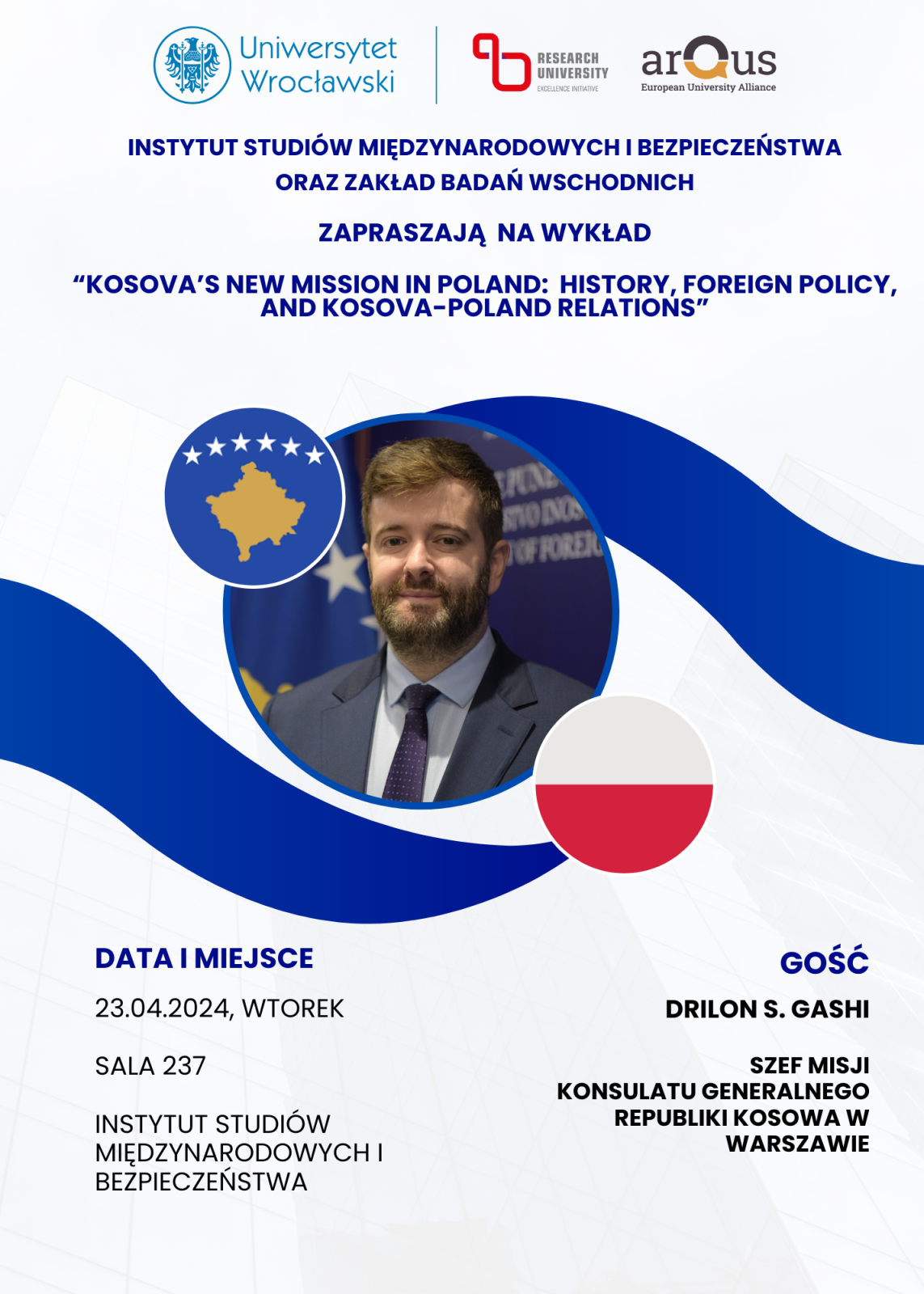Wykład Konsula Kosowa
