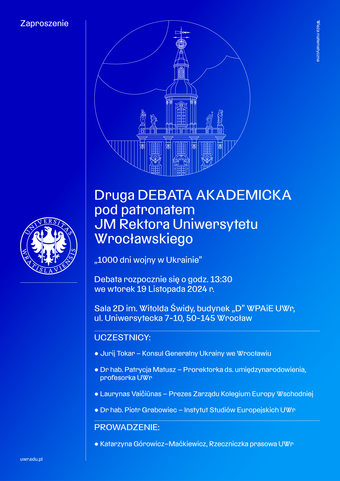 plakat debaty