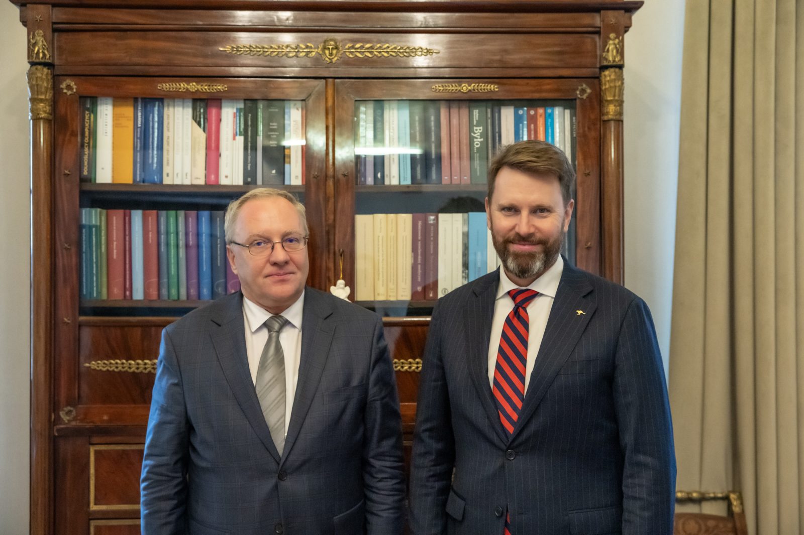 rektor i ambasador Australii na UWr