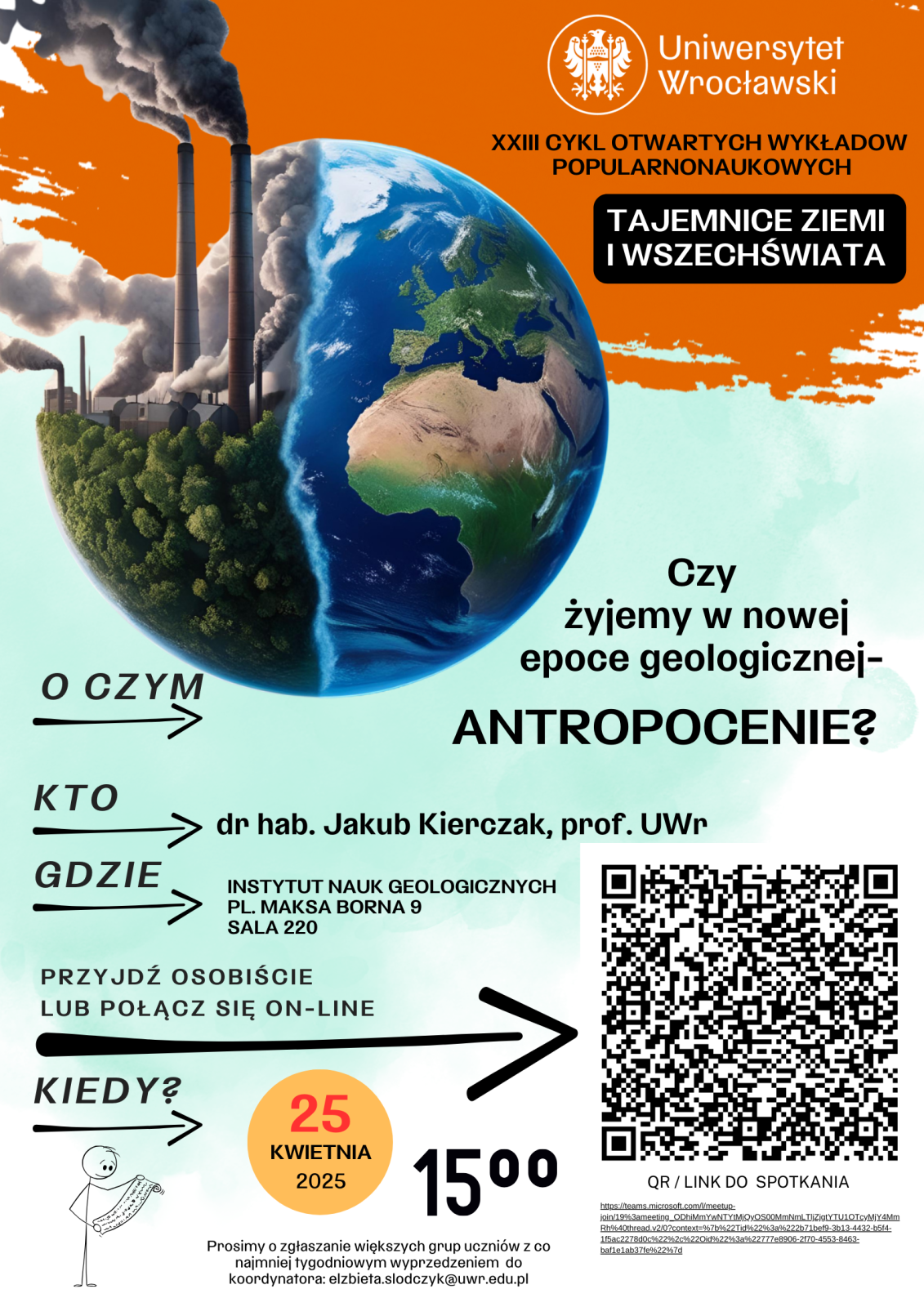 plakat tajemnice Ziemi i wszechświata