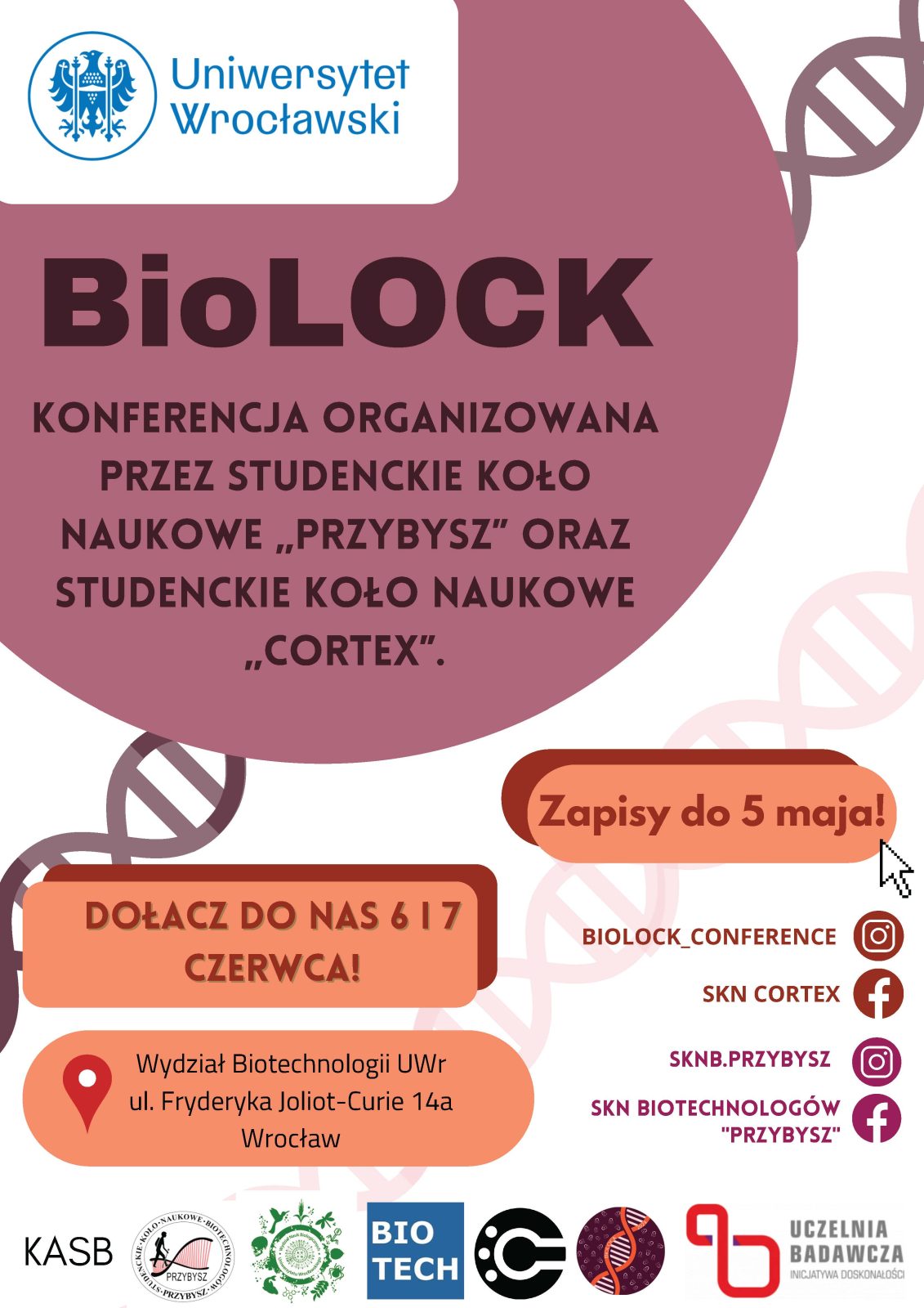 grafika z tekstem o konferencji