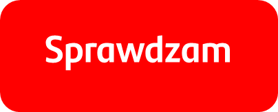biały napis "Sprawdzam" na czerwonym tle