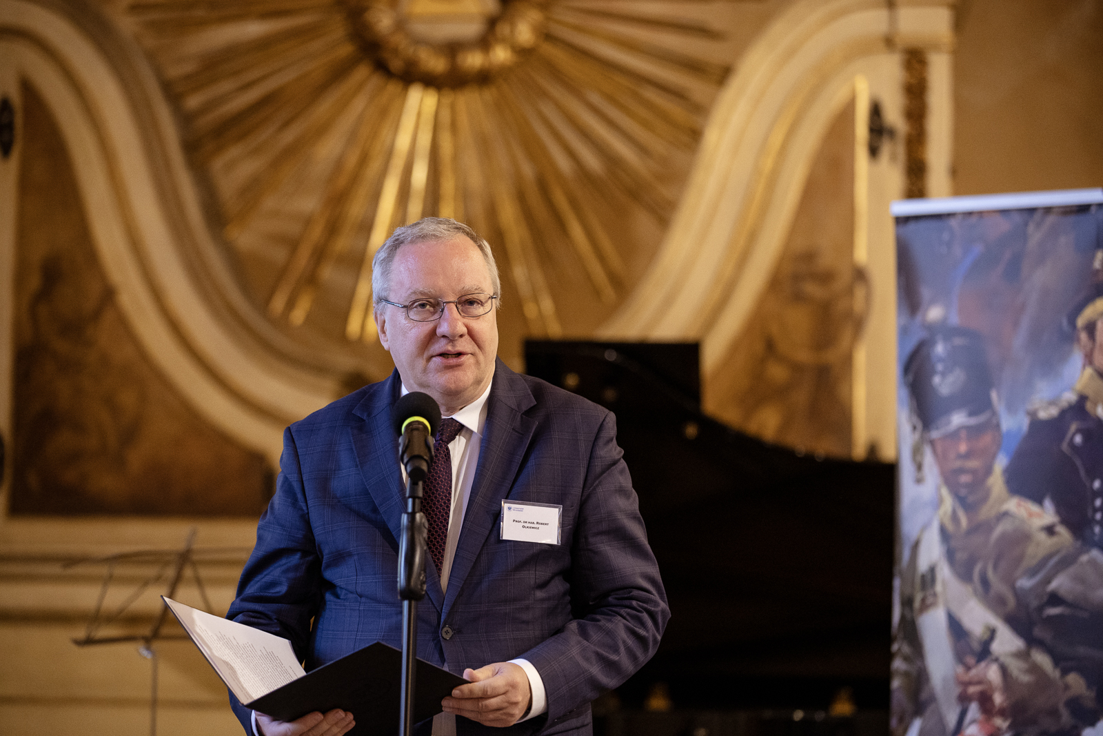Uroczyste otwarcie międzynarodowej konferencji „Europejskie relacje kulturowe w ramach Trójkąta Weimarskiego. Dezyderaty – Szanse – Potencjały” w Oratorium Marianum, Uniwersytet Wrocławski. fot. Paweł Piotrowski