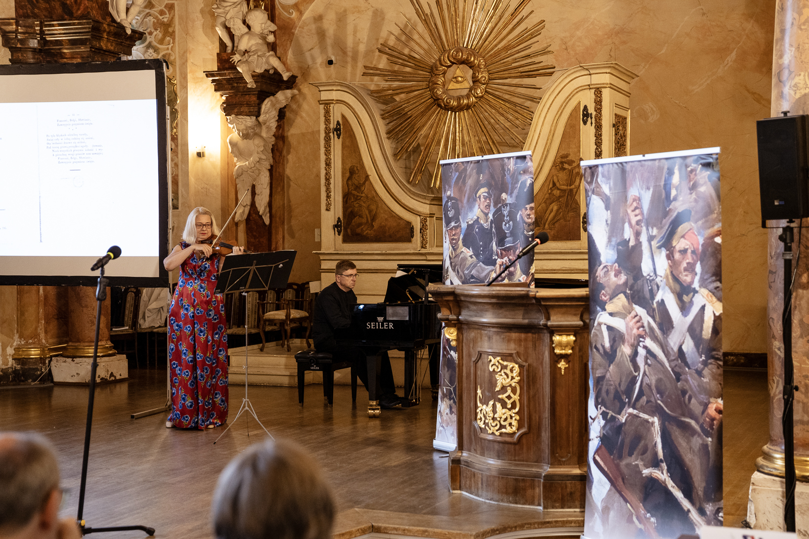 Uroczyste otwarcie międzynarodowej konferencji „Europejskie relacje kulturowe w ramach Trójkąta Weimarskiego. Dezyderaty – Szanse – Potencjały” w Oratorium Marianum, Uniwersytet Wrocławski. fot. Paweł Piotrowski