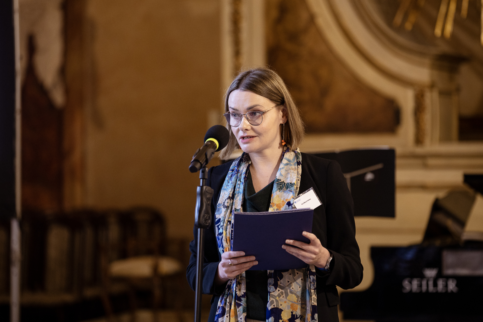 Uroczyste otwarcie międzynarodowej konferencji „Europejskie relacje kulturowe w ramach Trójkąta Weimarskiego. Dezyderaty – Szanse – Potencjały” w Oratorium Marianum, Uniwersytet Wrocławski. fot. Paweł Piotrowski