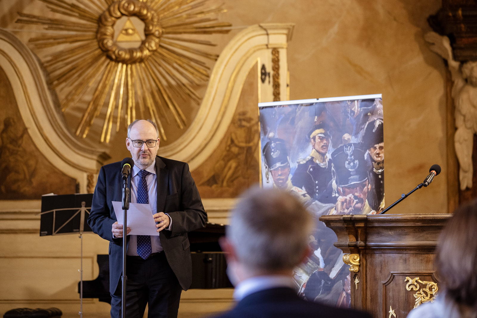 Uroczyste otwarcie międzynarodowej konferencji „Europejskie relacje kulturowe w ramach Trójkąta Weimarskiego. Dezyderaty – Szanse – Potencjały” w Oratorium Marianum, Uniwersytet Wrocławski. fot. Paweł Piotrowski