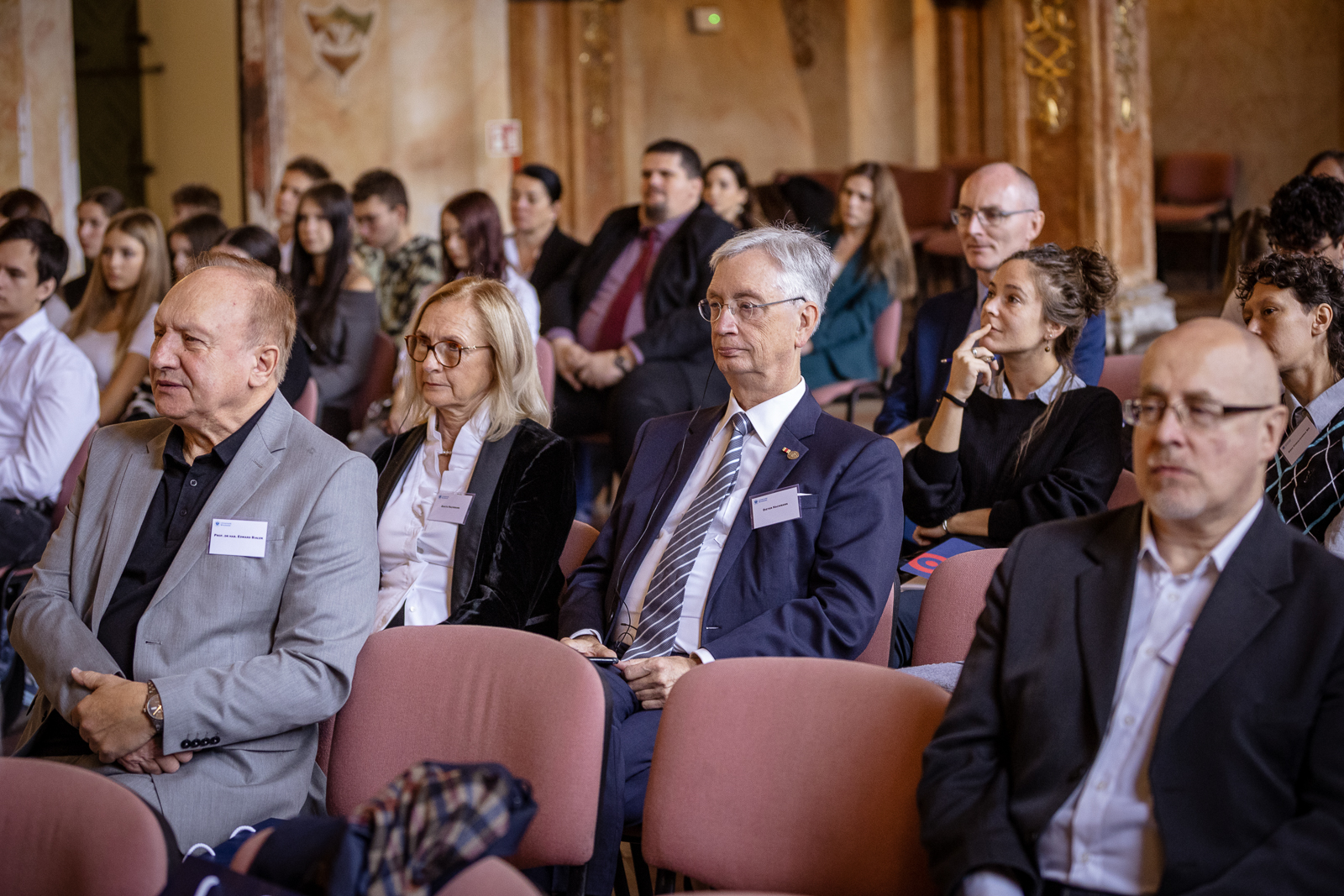 Uroczyste otwarcie międzynarodowej konferencji „Europejskie relacje kulturowe w ramach Trójkąta Weimarskiego. Dezyderaty – Szanse – Potencjały” w Oratorium Marianum, Uniwersytet Wrocławski. fot. Paweł Piotrowski