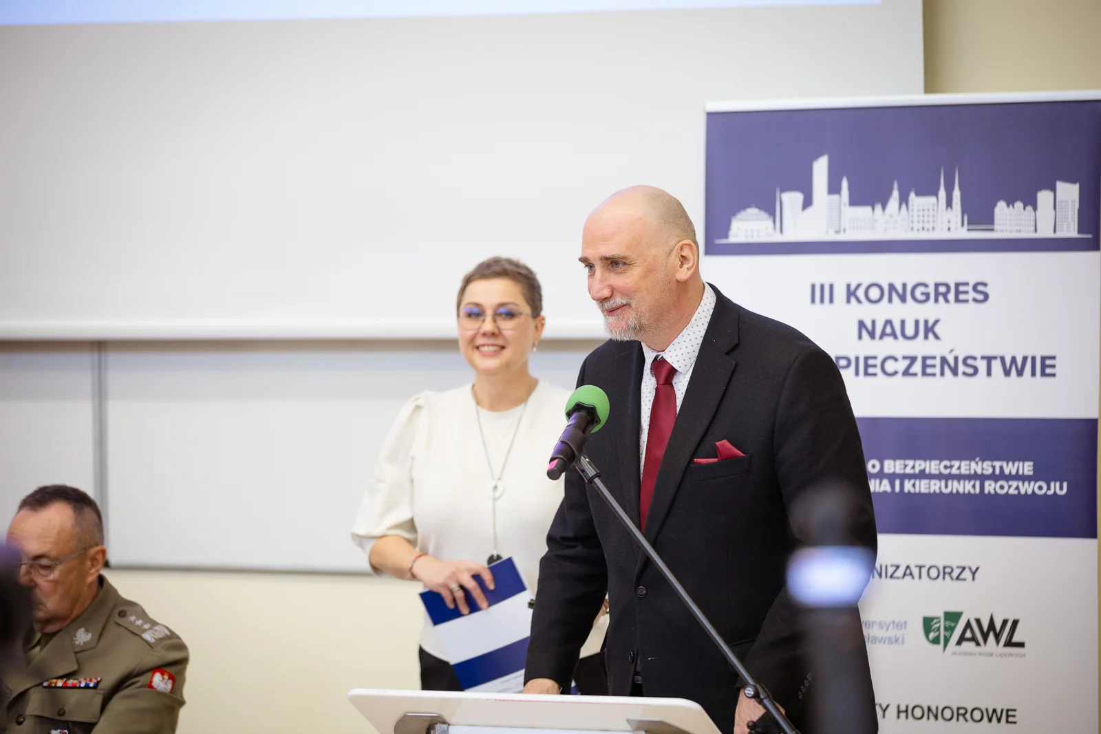 Uroczyste otwarcie III Ogólnopolskiego Kongresu Nauk o Bezpieczeństwie na Wydziale Nauk Społecznych UWr. Tematem przewodnim jest “14 lat nauk o bezpieczeństwie. Szanse, wyzwania i kierunki rozwoju”. fot. Paweł Piotrowski