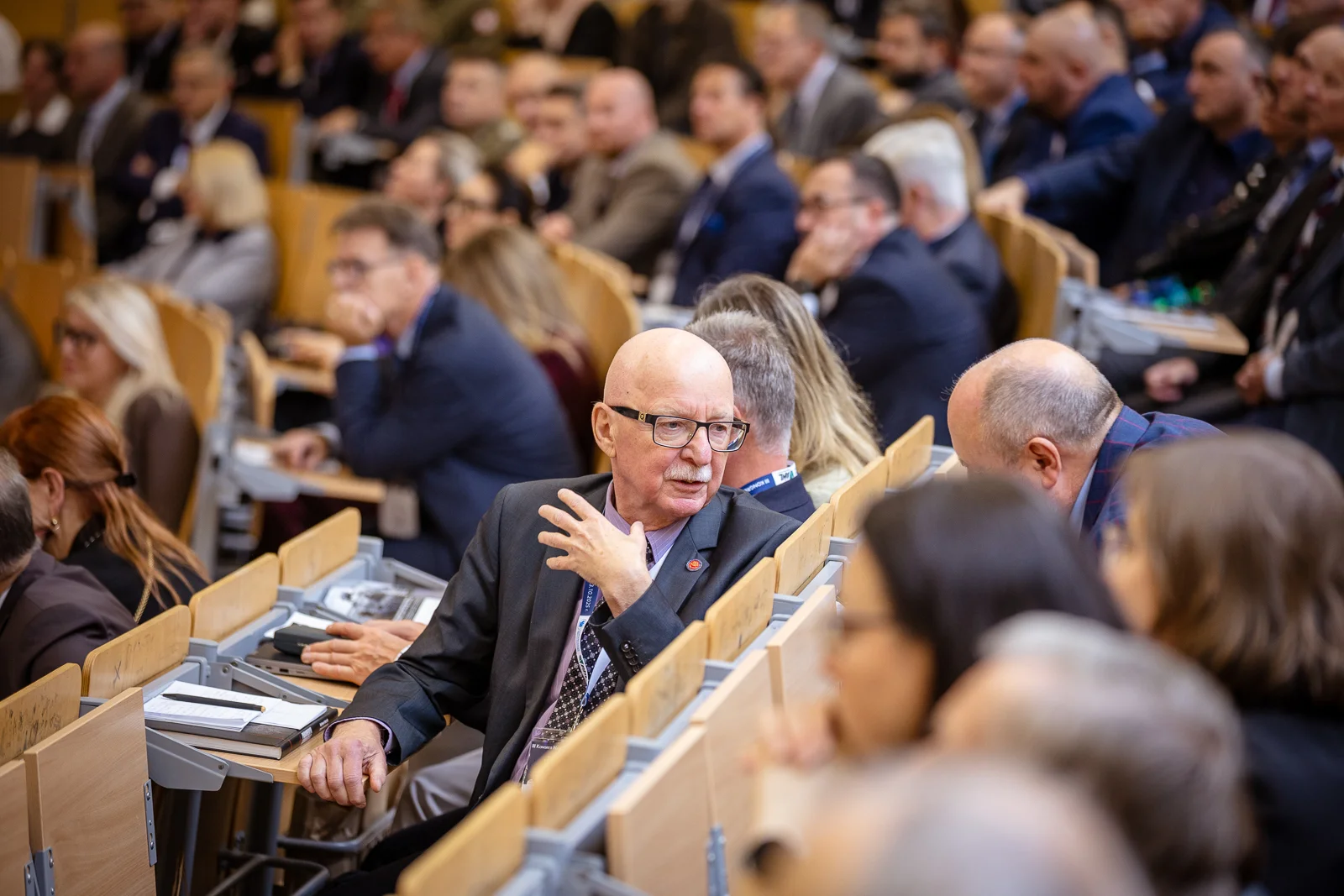 Uroczyste otwarcie III Ogólnopolskiego Kongresu Nauk o Bezpieczeństwie na Wydziale Nauk Społecznych UWr. Tematem przewodnim jest “14 lat nauk o bezpieczeństwie. Szanse, wyzwania i kierunki rozwoju”. fot. Paweł Piotrowski