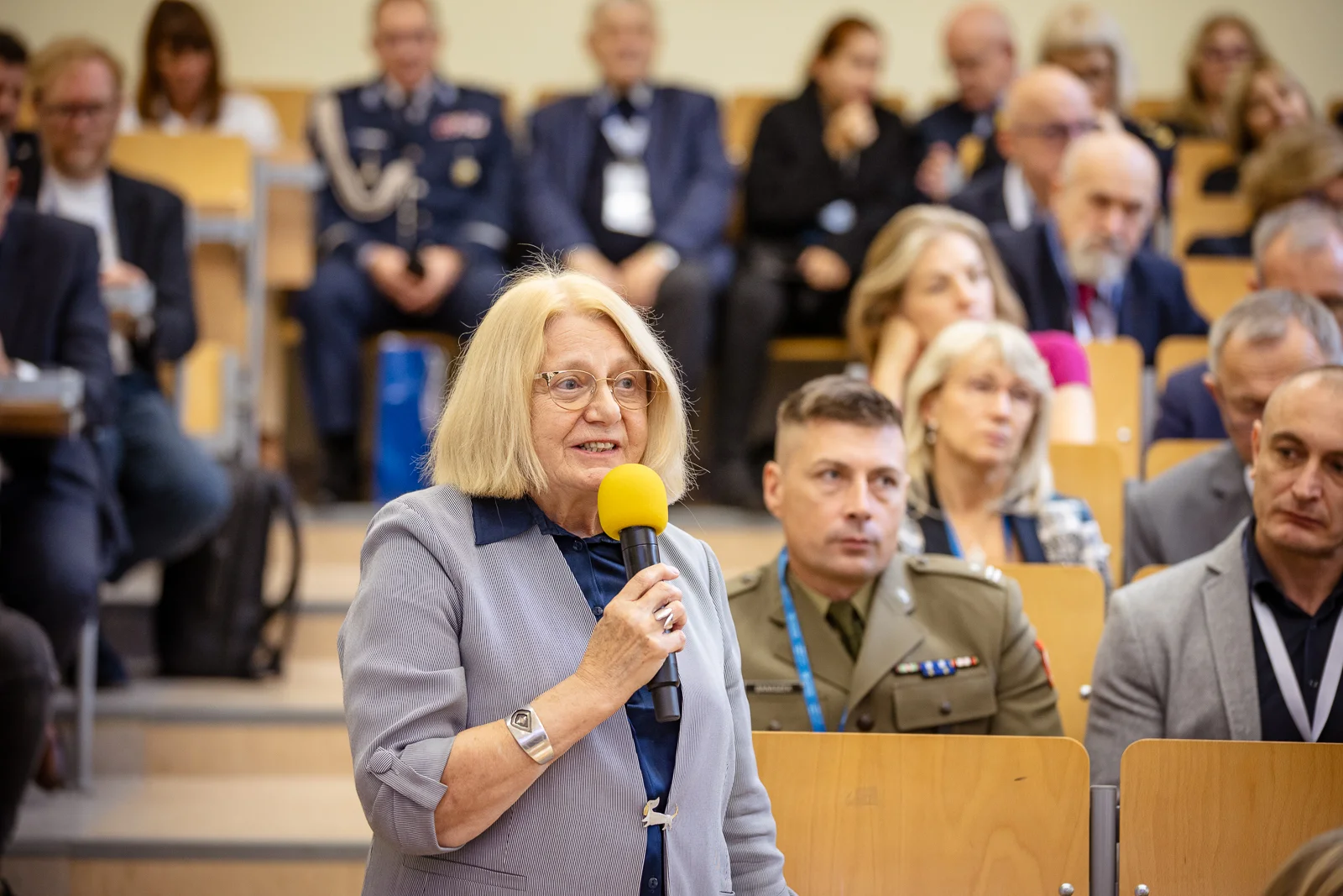 Uroczyste otwarcie III Ogólnopolskiego Kongresu Nauk o Bezpieczeństwie na Wydziale Nauk Społecznych UWr. Tematem przewodnim jest “14 lat nauk o bezpieczeństwie. Szanse, wyzwania i kierunki rozwoju”. fot. Paweł Piotrowski