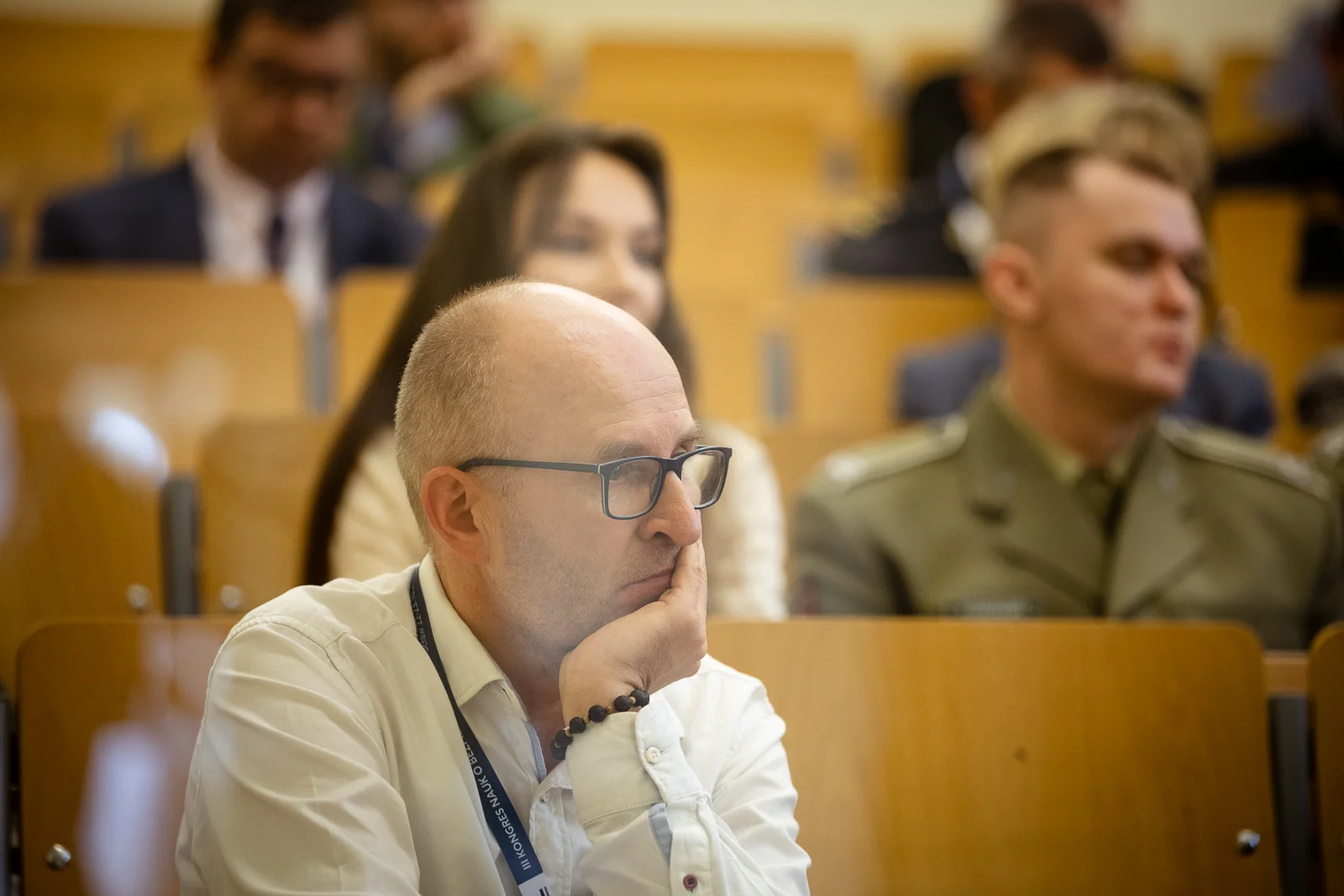 Uroczyste otwarcie III Ogólnopolskiego Kongresu Nauk o Bezpieczeństwie na Wydziale Nauk Społecznych UWr. Tematem przewodnim jest “14 lat nauk o bezpieczeństwie. Szanse, wyzwania i kierunki rozwoju”. fot. Paweł Piotrowski
