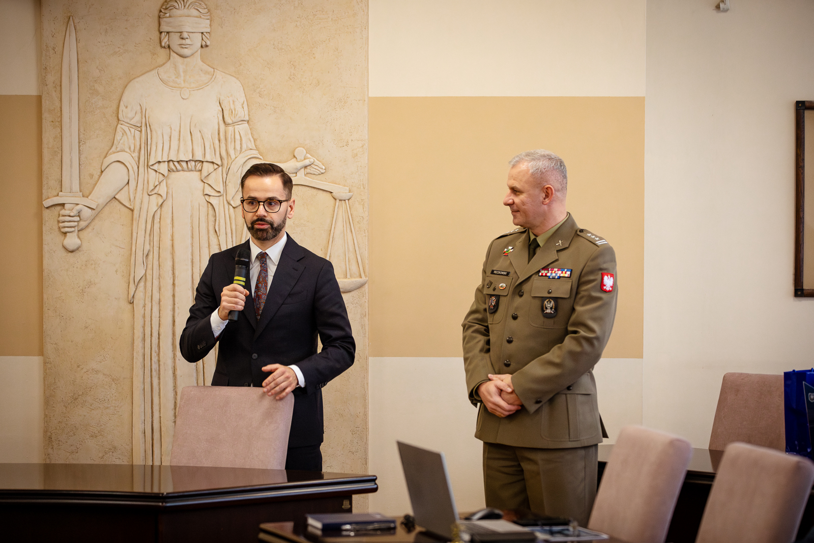 Seminarium naukowe „Bezpieczeństwo narodowe w kontekście przemian społecznych i wyzwań urbanizacyjnych: interdyscyplinarna diagnoza i perspektywy”. Fot. Paweł Piotrowski