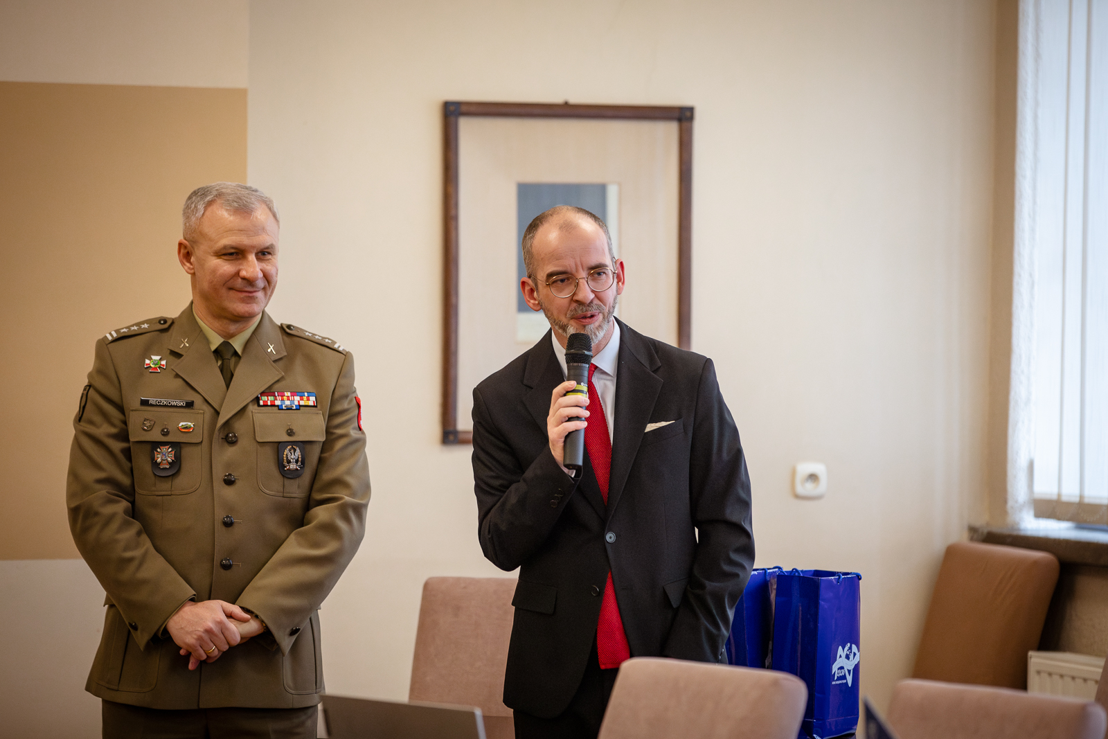 Seminarium naukowe „Bezpieczeństwo narodowe w kontekście przemian społecznych i wyzwań urbanizacyjnych: interdyscyplinarna diagnoza i perspektywy”. Fot. Paweł Piotrowski