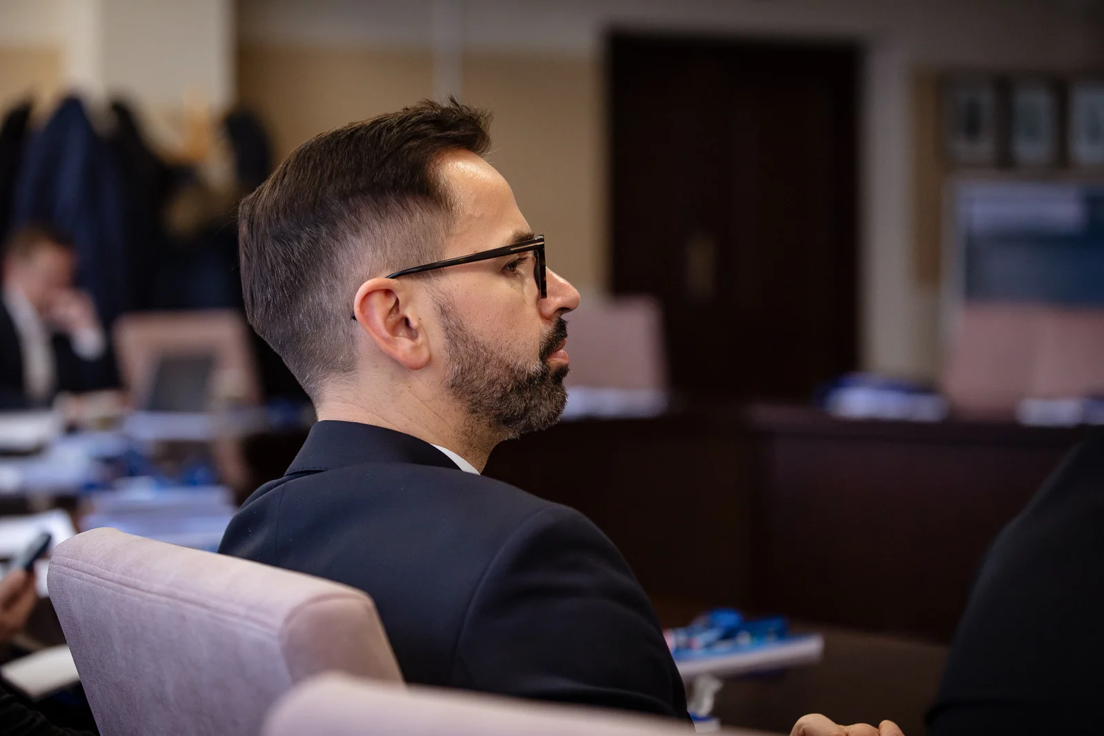 Seminarium naukowe „Bezpieczeństwo narodowe w kontekście przemian społecznych i wyzwań urbanizacyjnych: interdyscyplinarna diagnoza i perspektywy”. Fot. Paweł Piotrowski