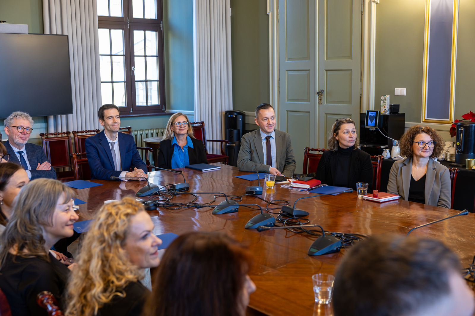 Uroczystość wręczenia dyplomów profesorom tytularnym i uczelnianym. fot. Paweł Piotrowski
