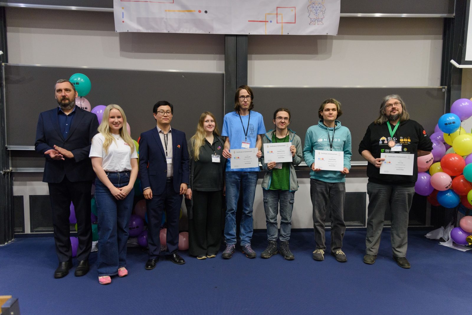 Bronze medal, 10th place: Konstanty Smolira, Krzysztof Salata, Rafał Bawołek Jagiellonian University in Krakow, Kraków