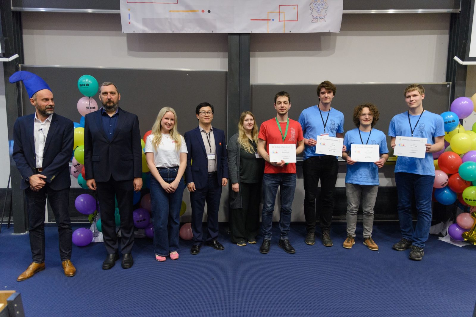 Bronze medal, 12th place: Jan Zbrocki, Kuba Walęga, Cyprian Ziółkowski University of Wroclaw, Wrocław