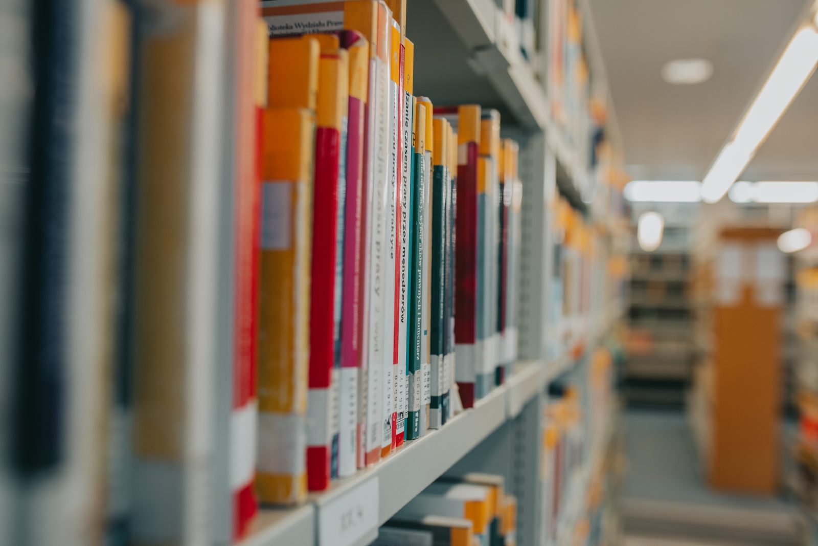 książki na regale