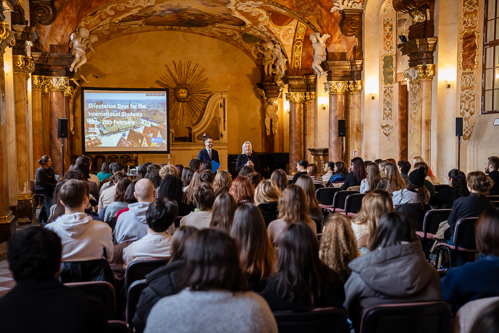 Welcome Ceremony w Oratorium Marianum