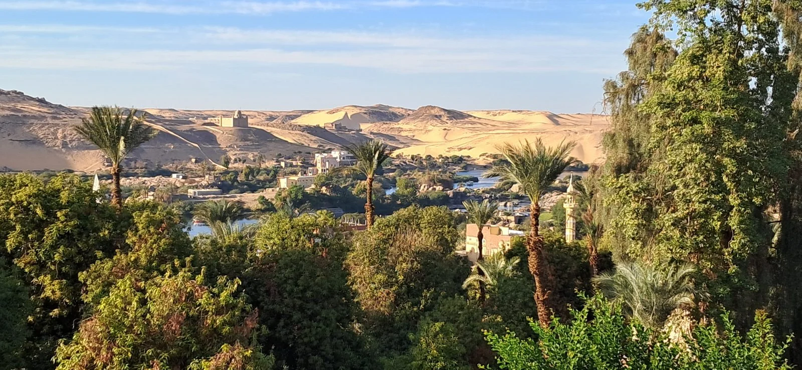Widok Asuanu, fot. dr Wojciech Ejsmond (Instytut Kultur Śródziemnomorskich i Orientalnych PAN)