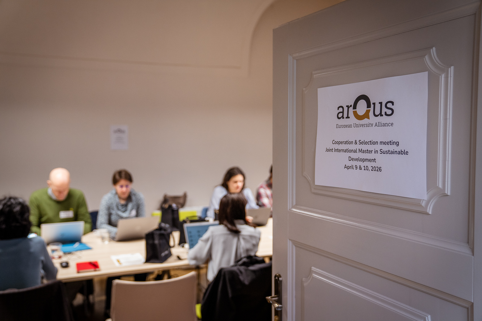 Arqus Cooperation &Selection meeting Joint International Master in Sustainable Development. fot. Paweł Piotrowski/UWr