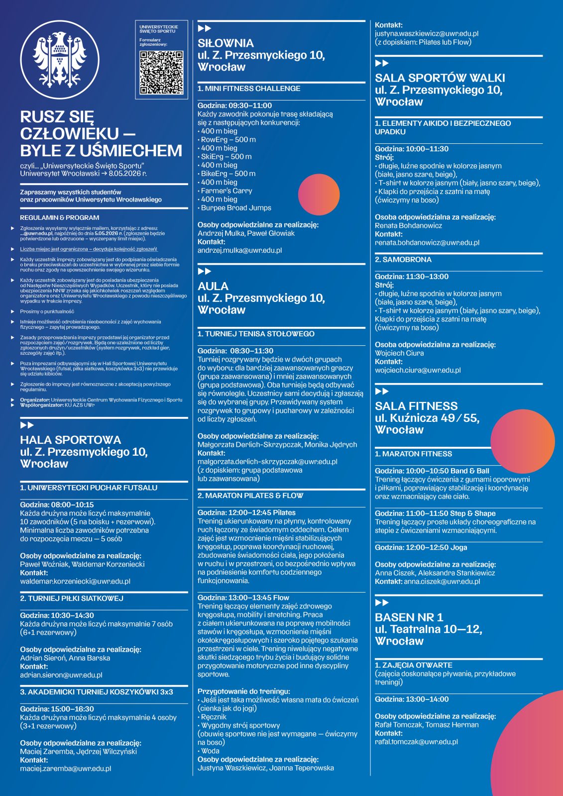 plakat dzień sportu