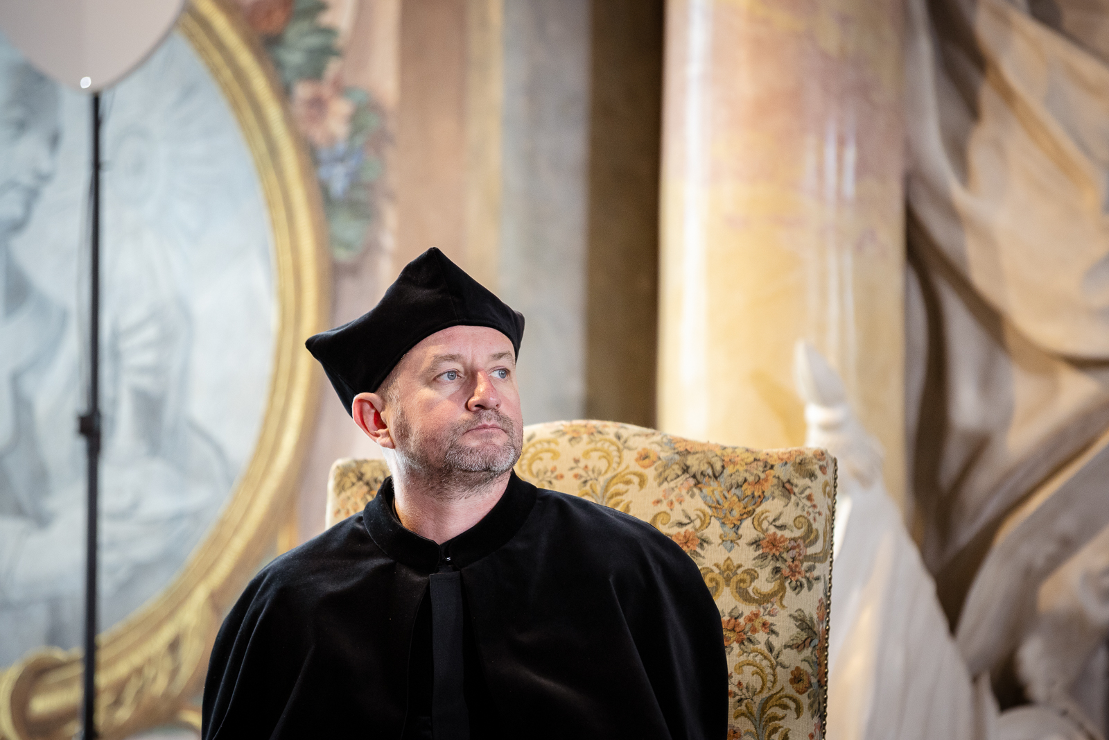 Uroczystość nadania tytułu doktora honoris causa Uniwersytetu Wrocławskiego jednemu z najwybitniejszych współczesnych pisarzy i intelektualistów ukraińskich – Serhijowi Żadanowi. fot. Paweł Piotrowski/UWr